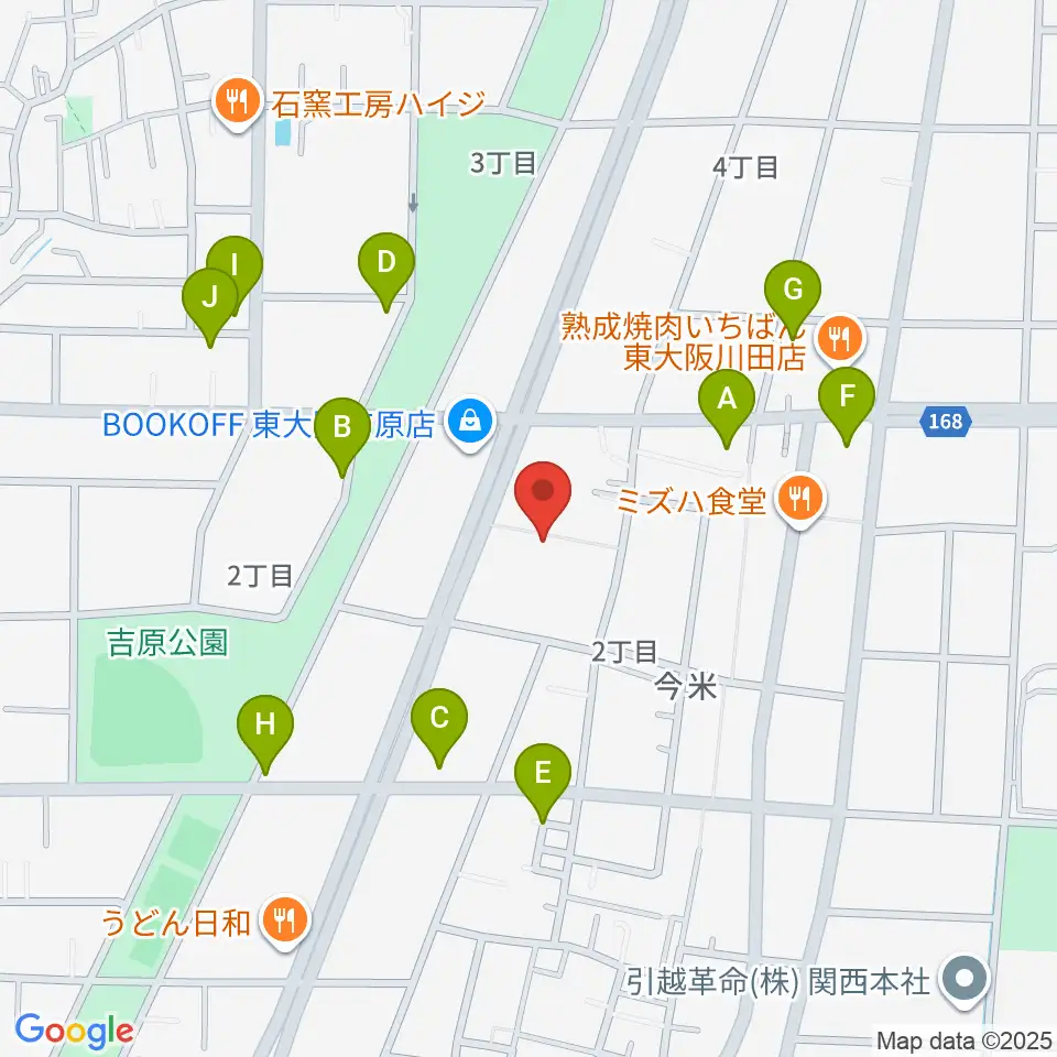 スタジオDMP周辺の駐車場・コインパーキング一覧地図