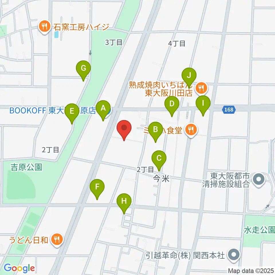 スタジオDMP周辺の駐車場・コインパーキング一覧地図