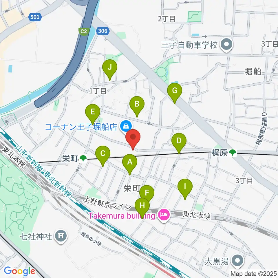 邦楽囃子方 五代目 望月朴清周辺の駐車場・コインパーキング一覧地図