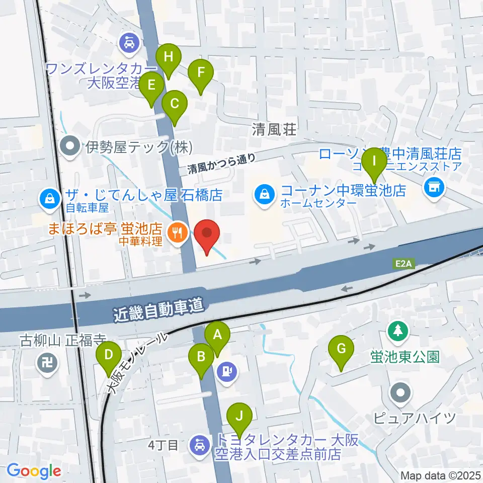 ナルホド周辺の駐車場・コインパーキング一覧地図