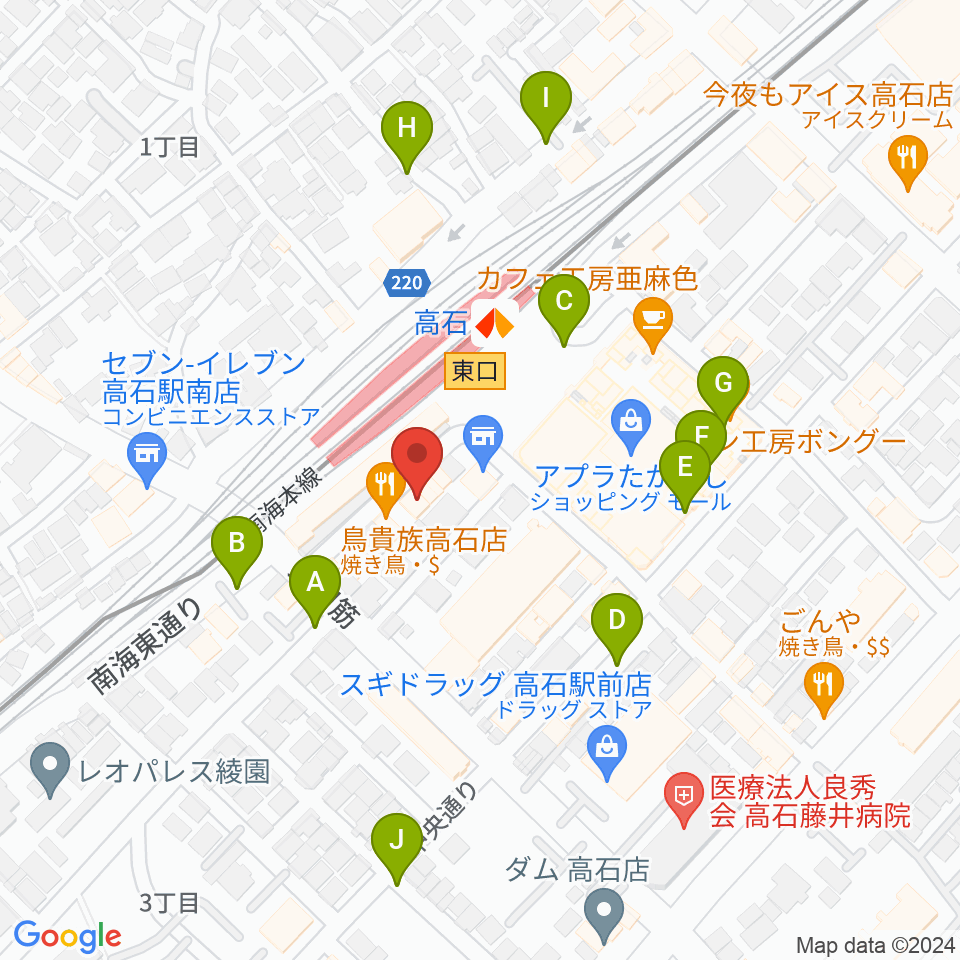 Studio EVER周辺の駐車場・コインパーキング一覧地図