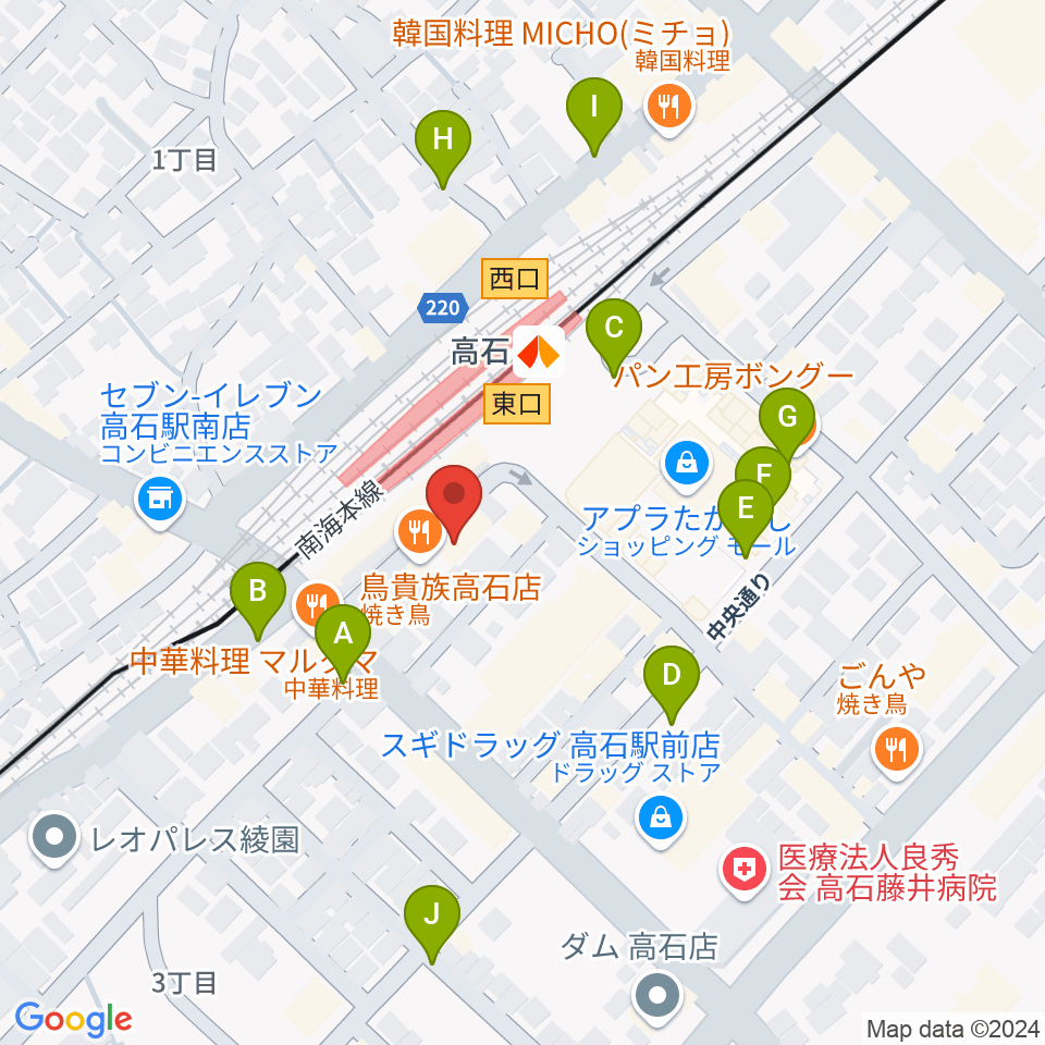 Studio EVER周辺の駐車場・コインパーキング一覧地図