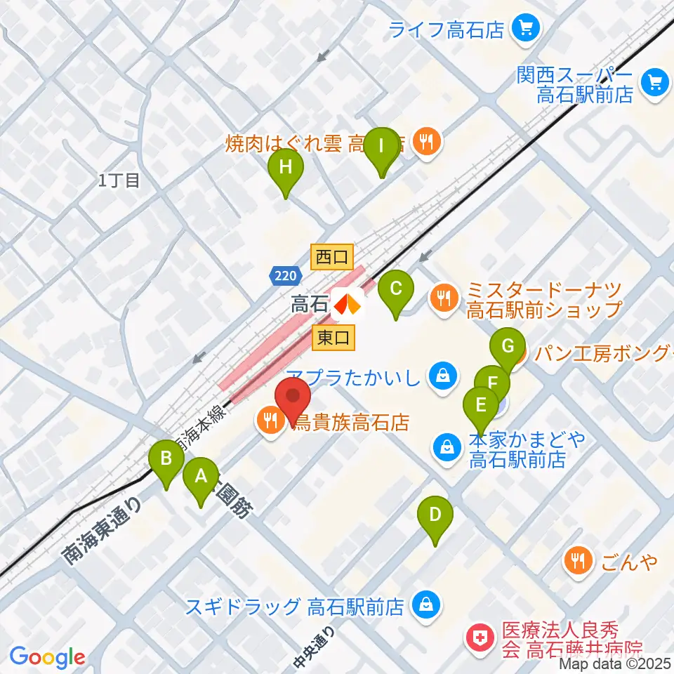 Studio EVER周辺の駐車場・コインパーキング一覧地図