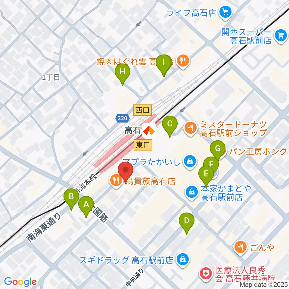 Studio EVER周辺の駐車場・コインパーキング一覧地図