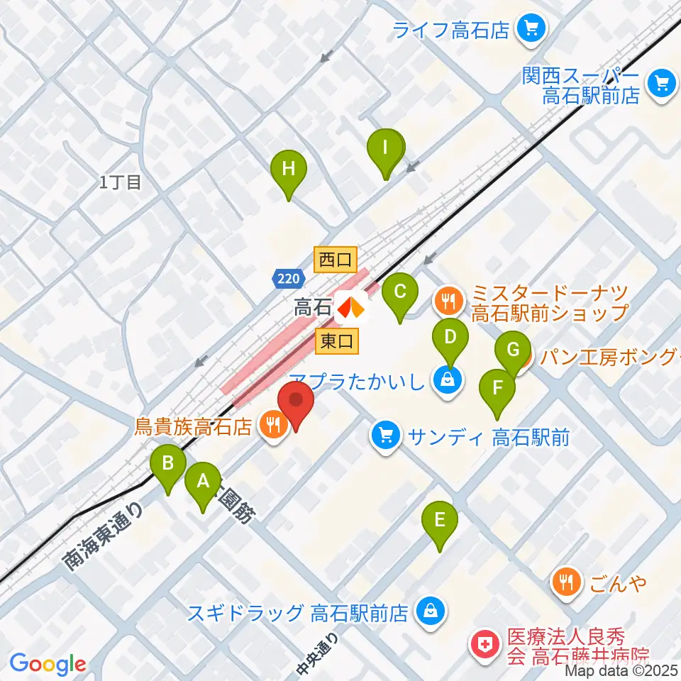 Studio EVER周辺の駐車場・コインパーキング一覧地図
