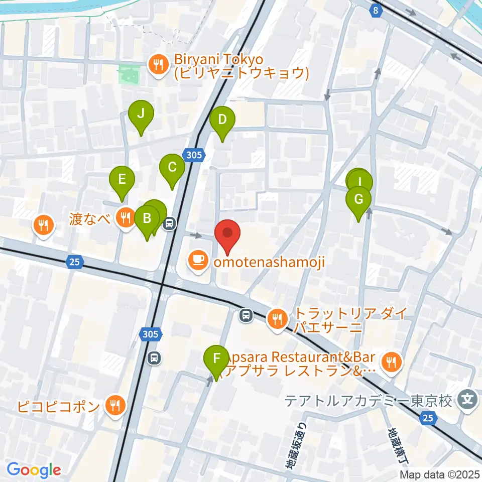 高田馬場ラビネスト周辺の駐車場・コインパーキング一覧地図