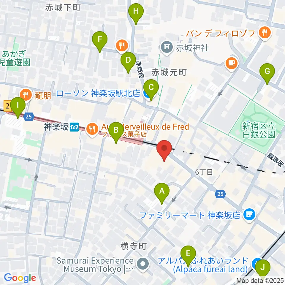 神楽音周辺の駐車場・コインパーキング一覧地図