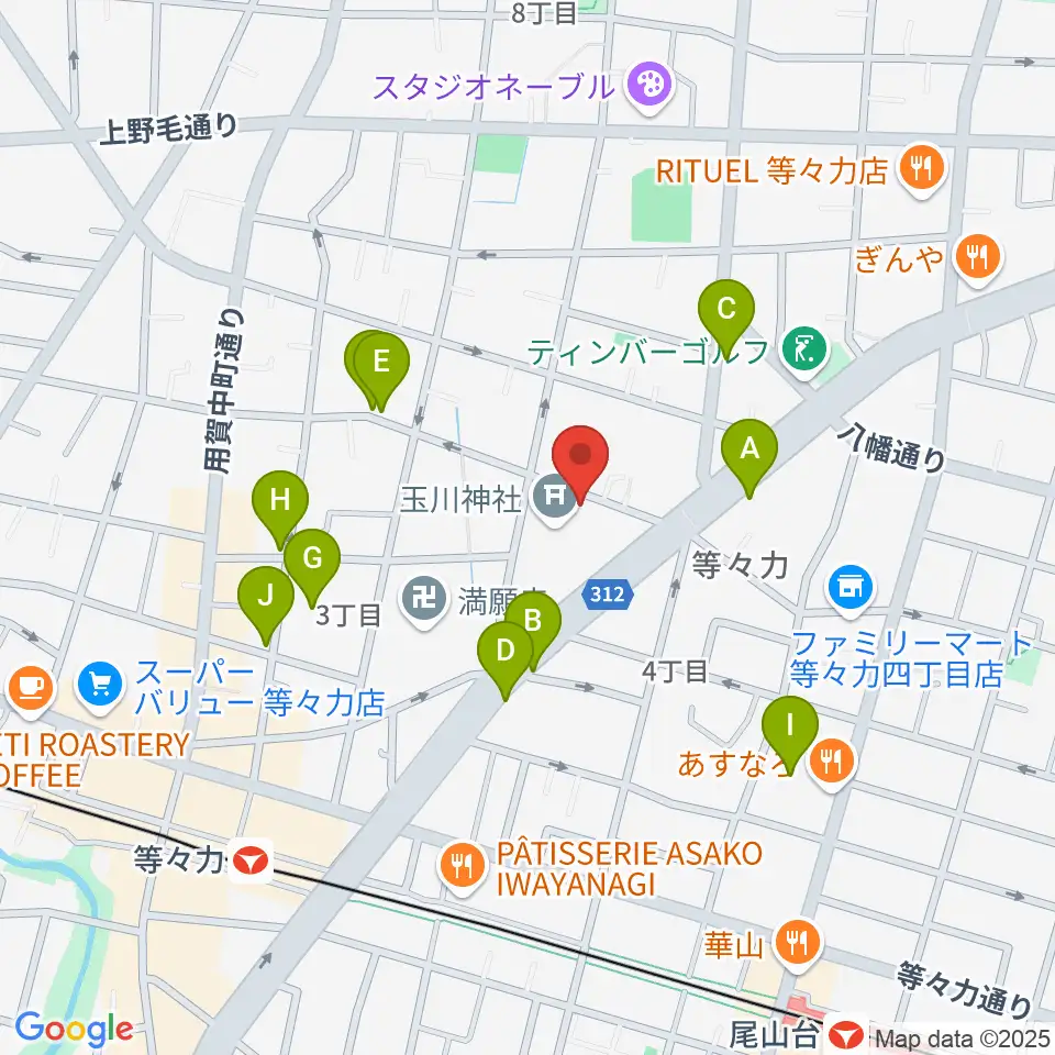アソルハーモニクス周辺の駐車場・コインパーキング一覧地図