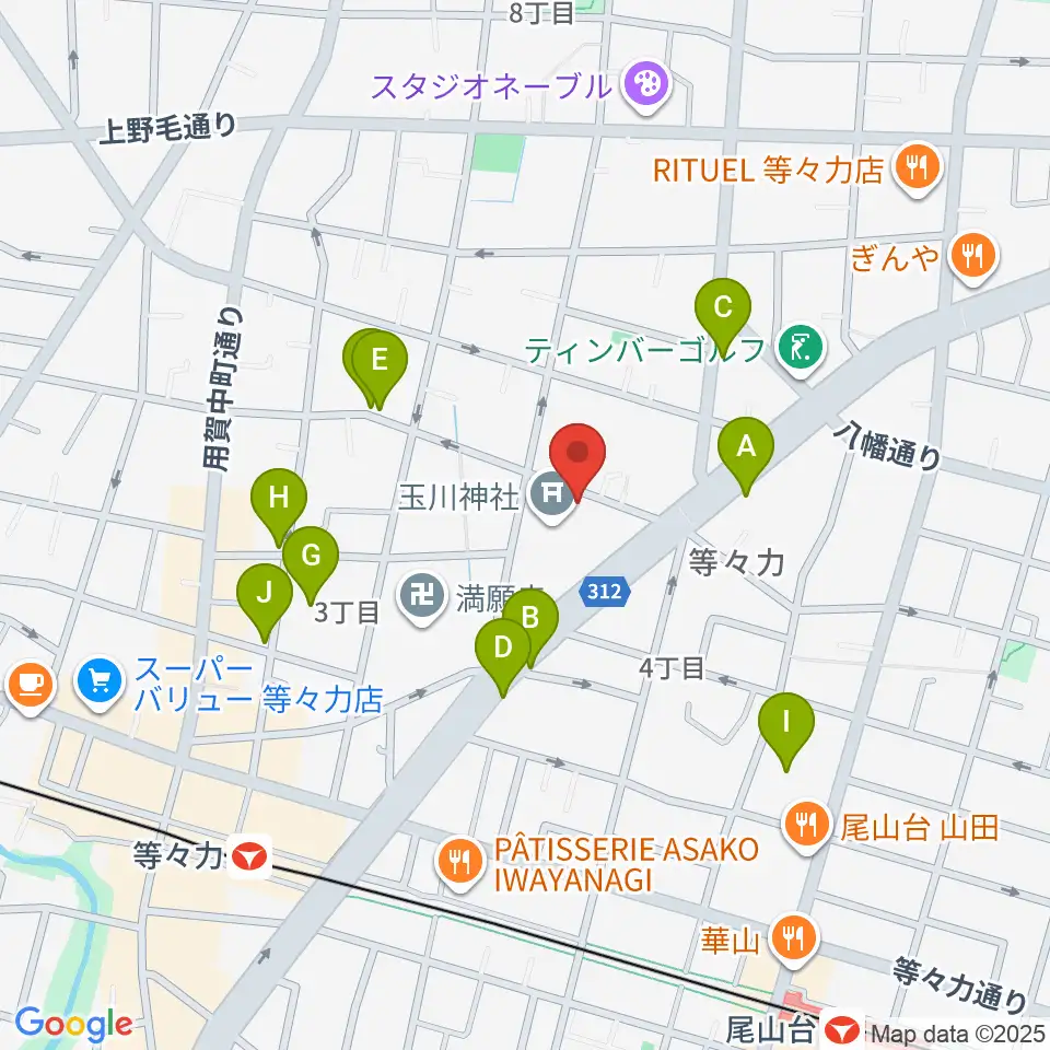 アソルハーモニクス周辺の駐車場・コインパーキング一覧地図