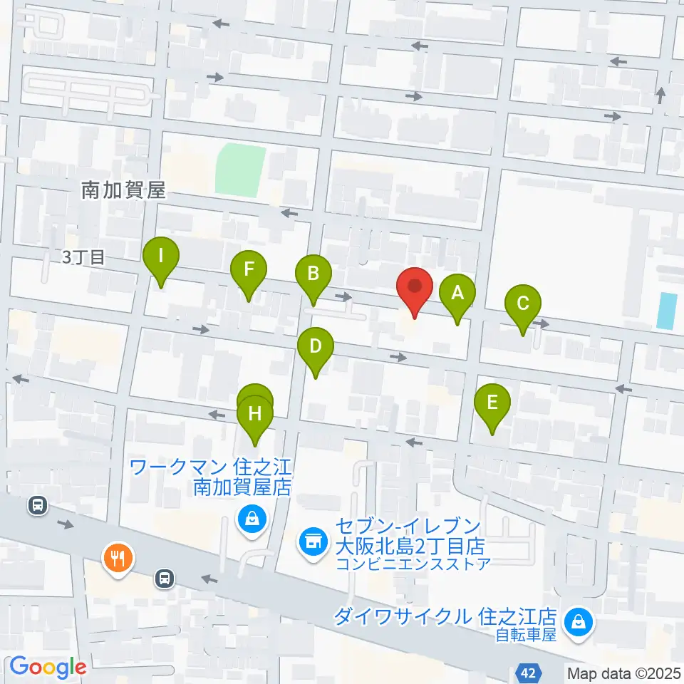 CSE Recording Studio周辺の駐車場・コインパーキング一覧地図