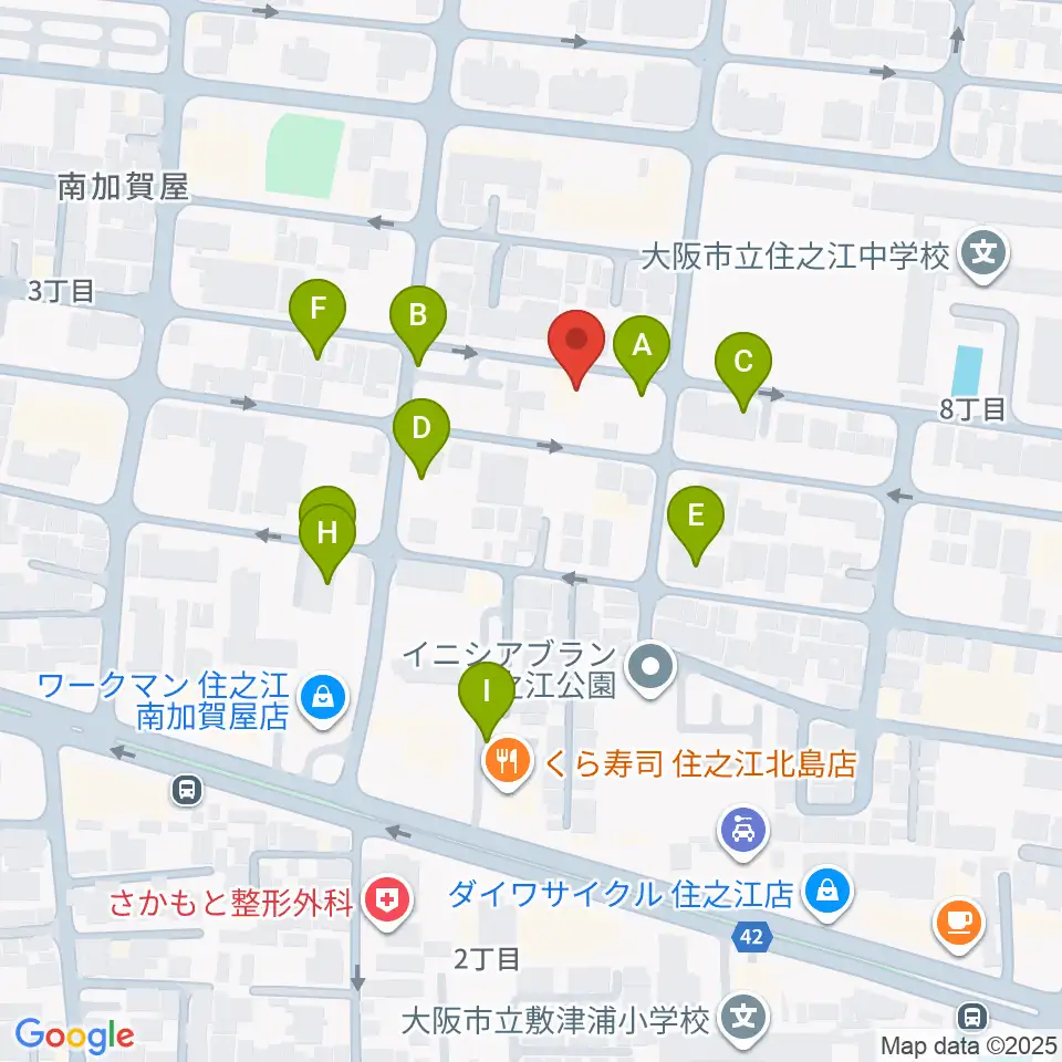 CSE Recording Studio周辺の駐車場・コインパーキング一覧地図