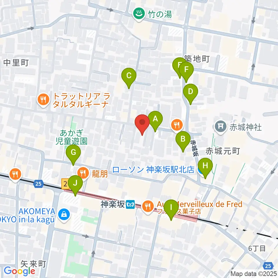 大洋レコード周辺の駐車場・コインパーキング一覧地図