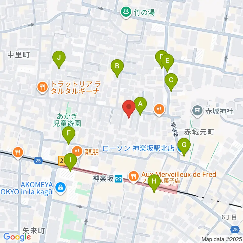 大洋レコード周辺の駐車場・コインパーキング一覧地図