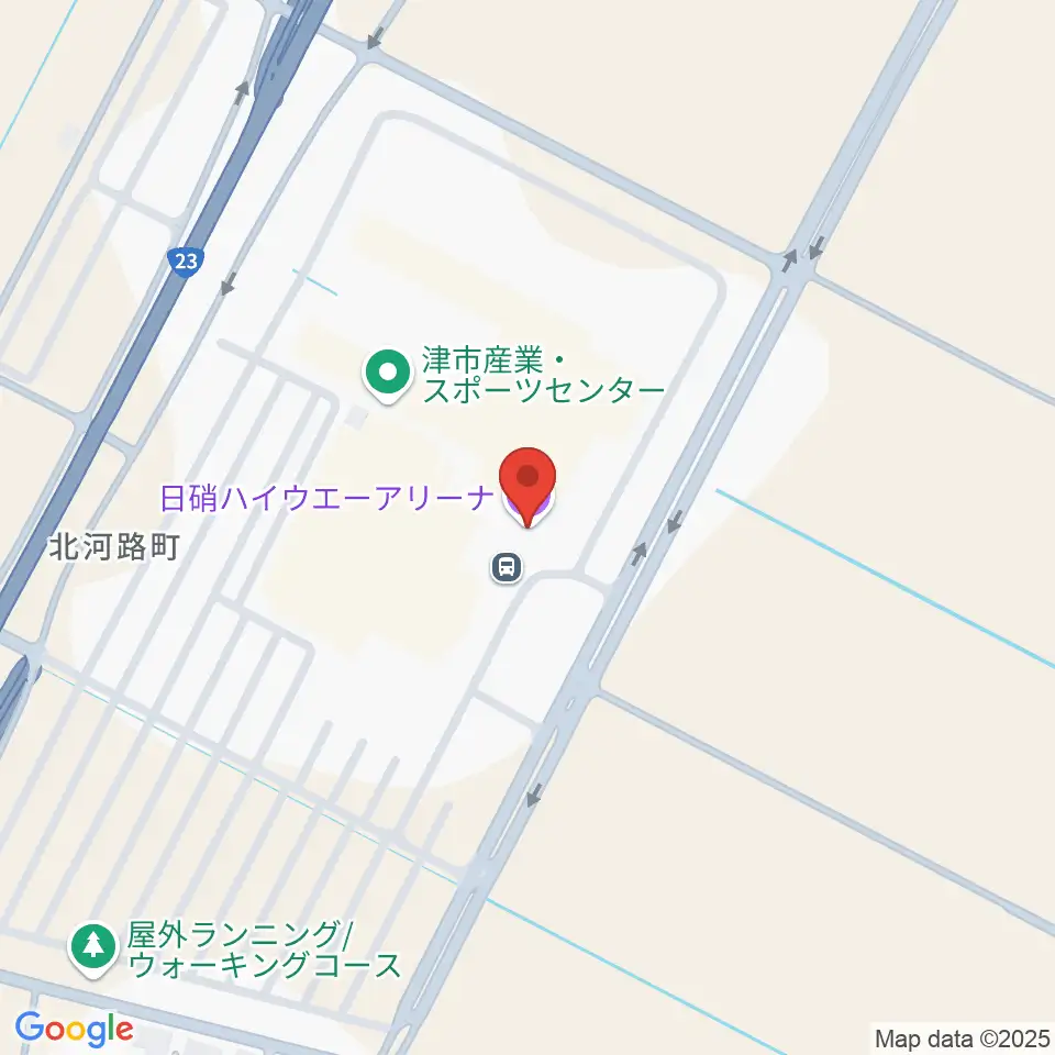 日硝ハイウエーアリーナ周辺の駐車場・コインパーキング一覧地図