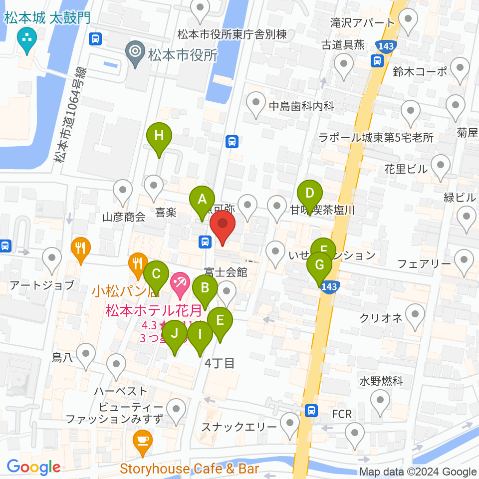 Studio Portrait周辺の駐車場・コインパーキング一覧地図
