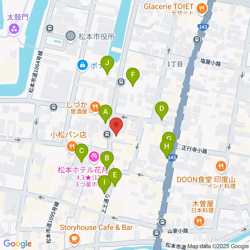 Studio Portrait周辺の駐車場・コインパーキング一覧地図