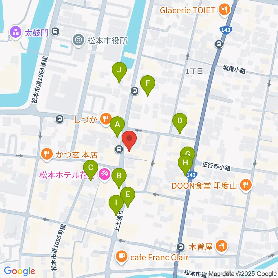 Studio Portrait周辺の駐車場・コインパーキング一覧地図