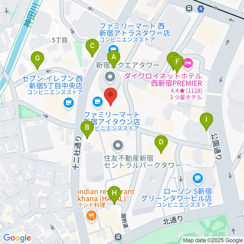 ガルバホール周辺の駐車場・コインパーキング一覧地図