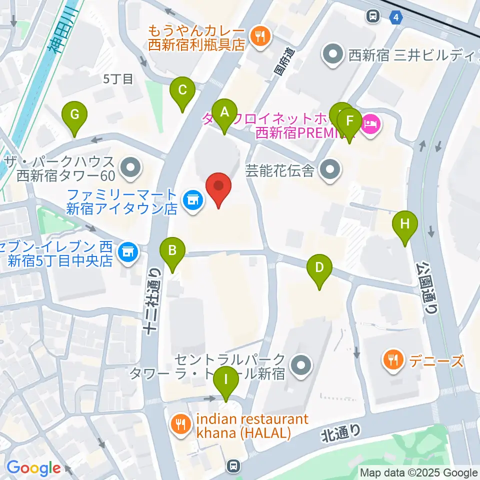 ガルバホール周辺の駐車場・コインパーキング一覧地図