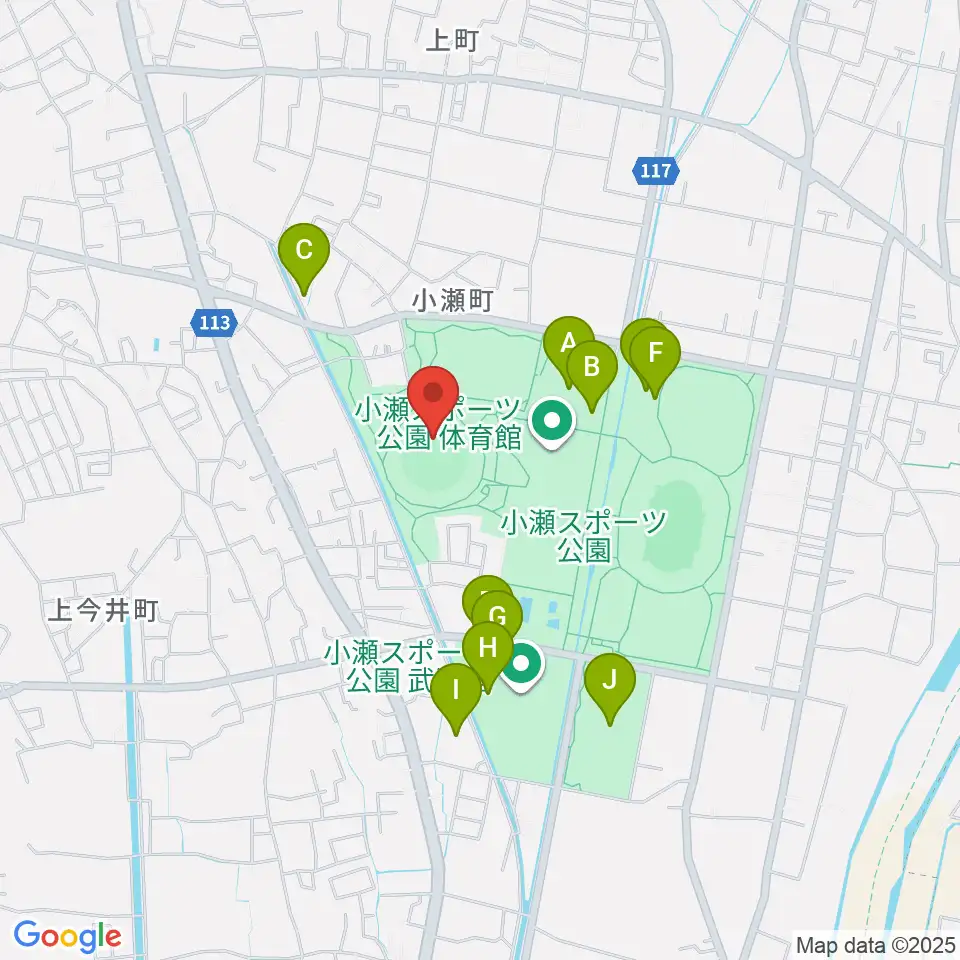 山日YBS球場周辺の駐車場・コインパーキング一覧地図