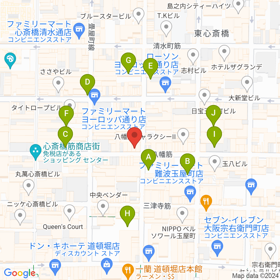 歌う魚周辺の駐車場・コインパーキング一覧地図