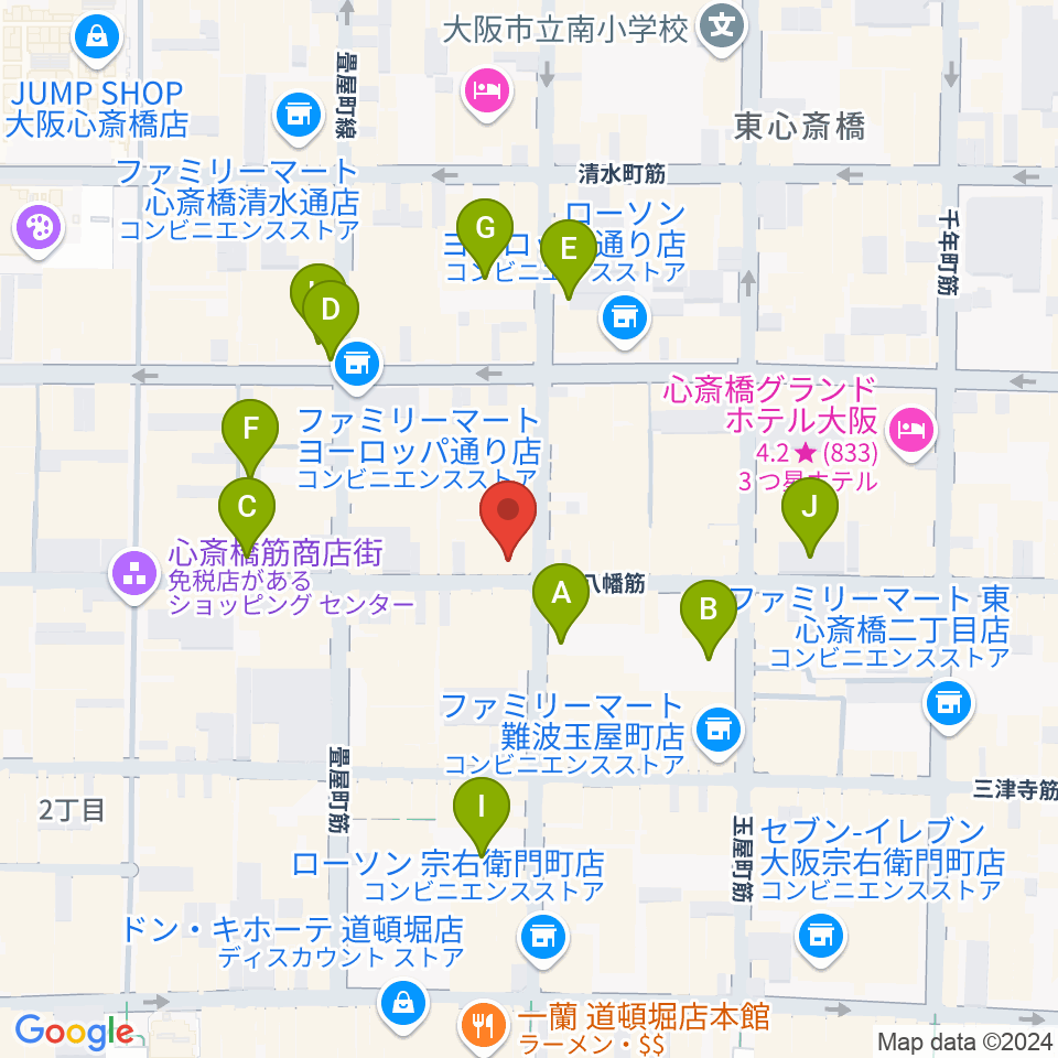 歌う魚周辺の駐車場・コインパーキング一覧地図