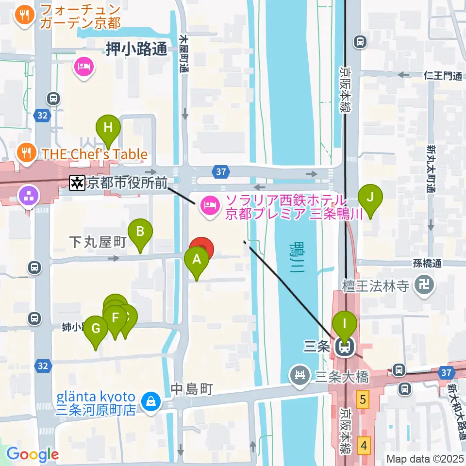 ライブスポットラグ周辺の駐車場・コインパーキング一覧地図