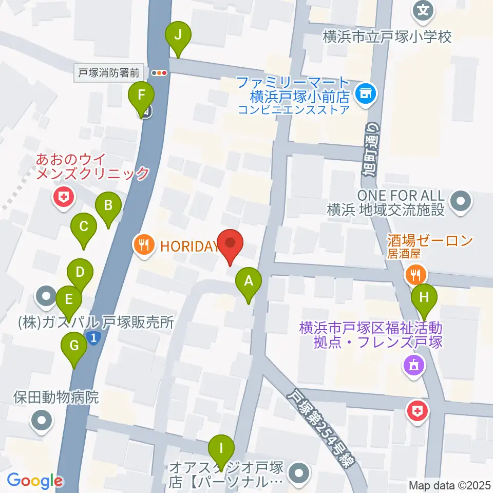 さやか音感ピアノ教室周辺の駐車場・コインパーキング一覧地図