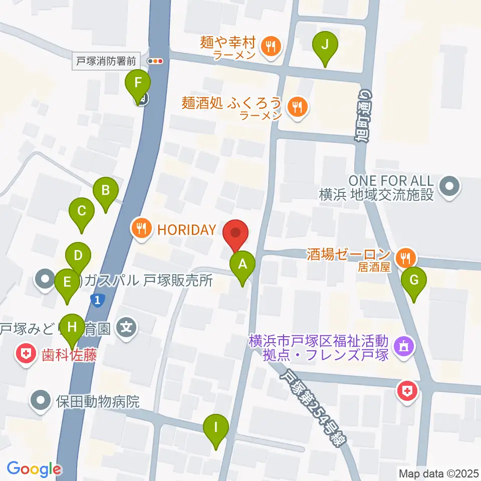 さやか音感ピアノ教室周辺の駐車場・コインパーキング一覧地図