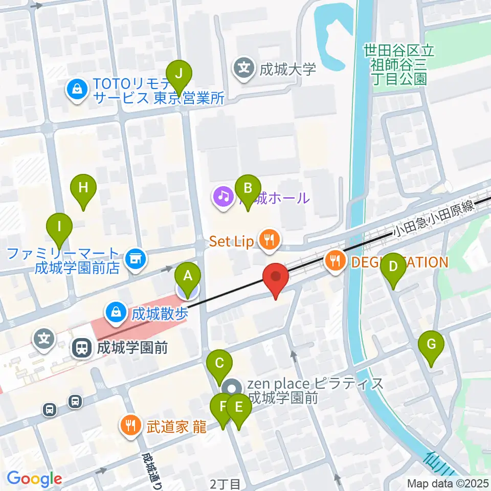 アトリエ第Q藝術周辺の駐車場・コインパーキング一覧地図