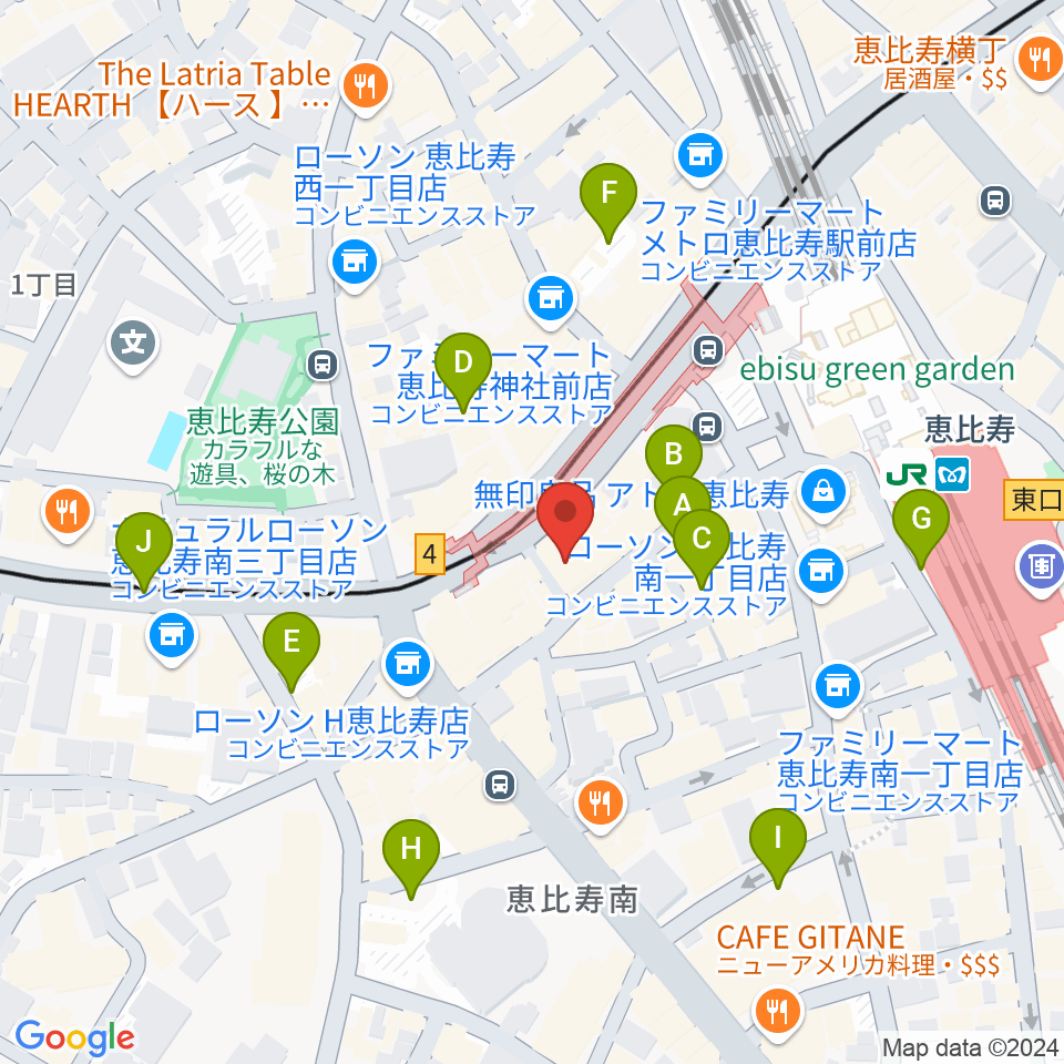 声の達人スタジオ周辺の駐車場・コインパーキング一覧地図