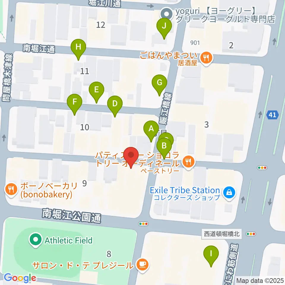 大倉ギター教室周辺の駐車場・コインパーキング一覧地図