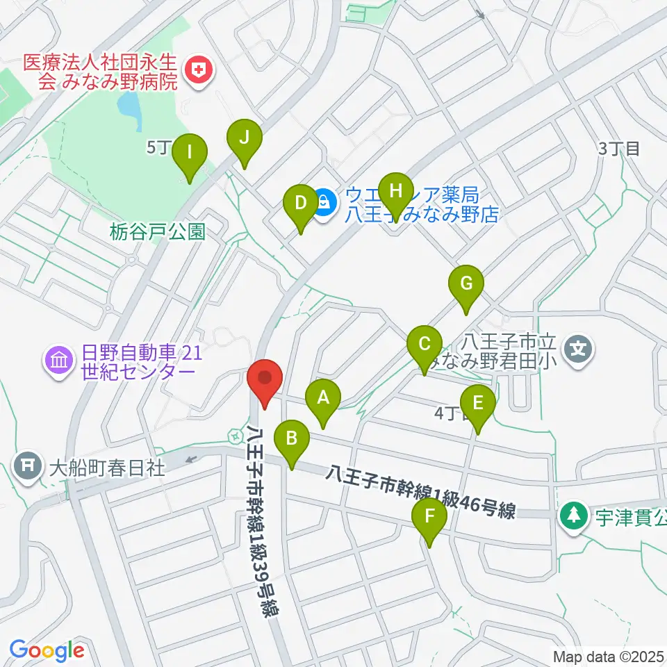 Tokyo Star Radio周辺の駐車場・コインパーキング一覧地図