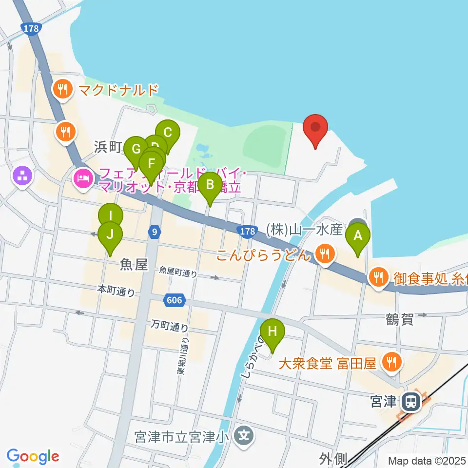 みやづ歴史の館周辺の駐車場・コインパーキング一覧地図