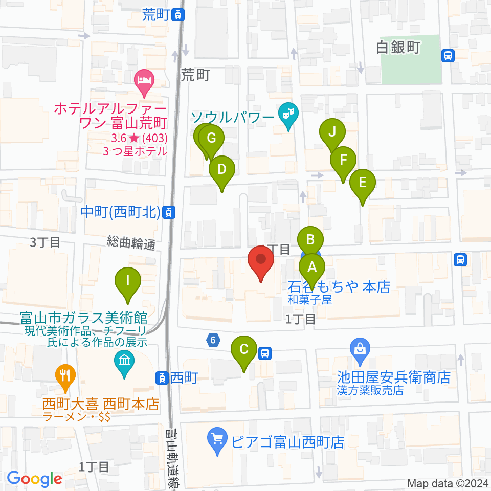 てるてる亭周辺の駐車場・コインパーキング一覧地図