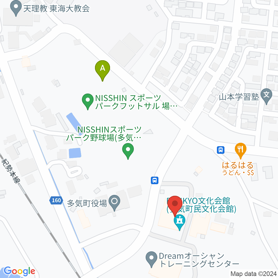 BANKYO文化会館 多気町民文化会館周辺の駐車場・コインパーキング一覧地図