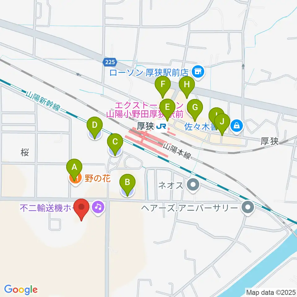 不二輸送機ホール周辺の駐車場・コインパーキング一覧地図