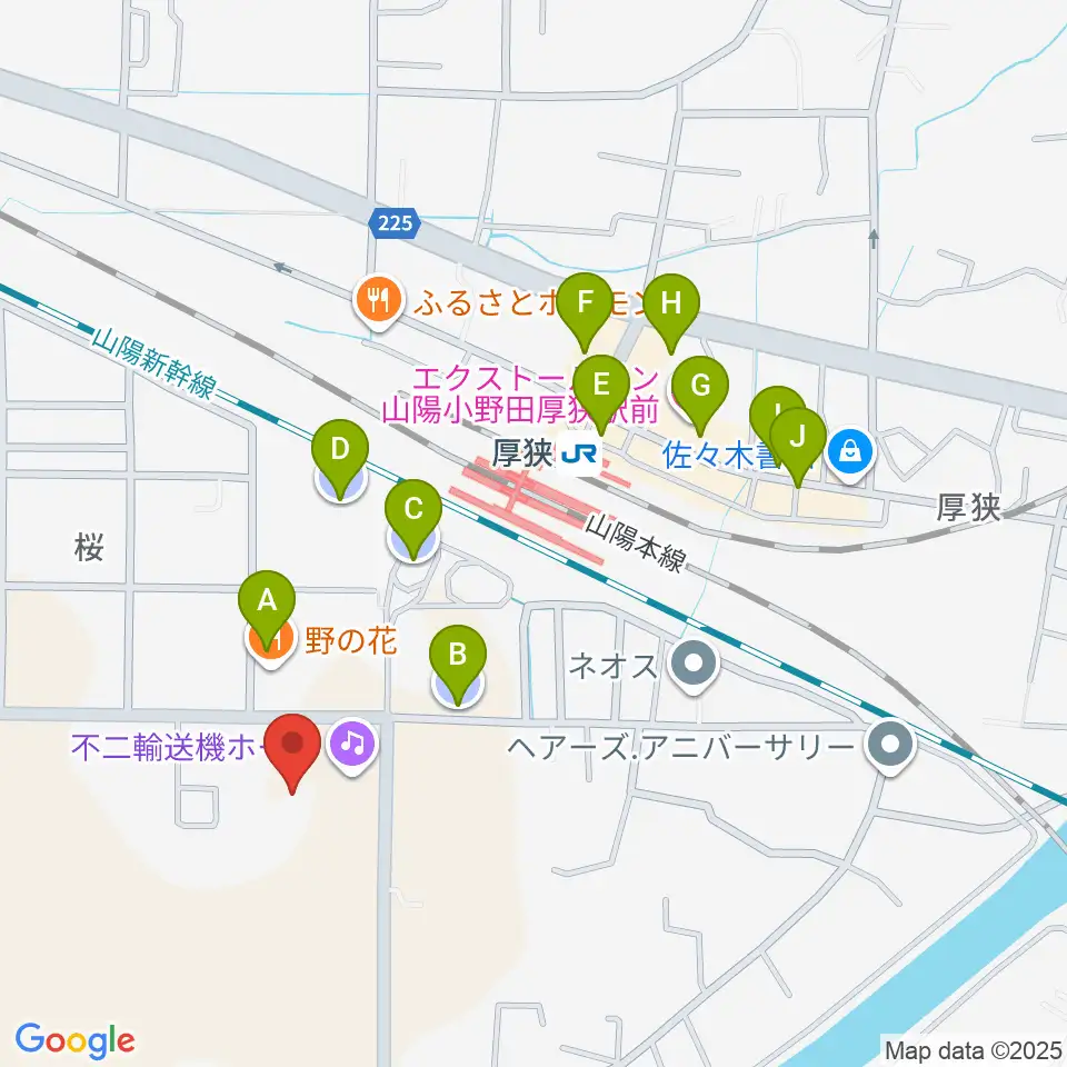 不二輸送機ホール周辺の駐車場・コインパーキング一覧地図