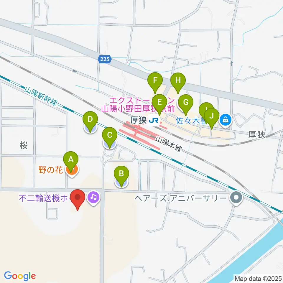 不二輸送機ホール周辺の駐車場・コインパーキング一覧地図
