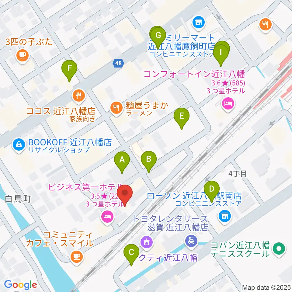 Eleven Guitars イレブンギターズ周辺の駐車場・コインパーキング一覧地図