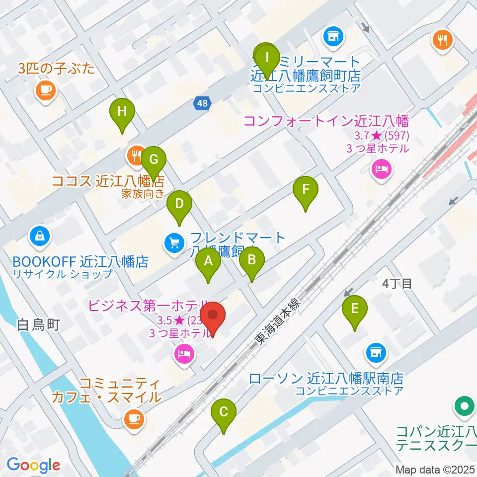 Eleven Guitars イレブンギターズ周辺の駐車場・コインパーキング一覧地図