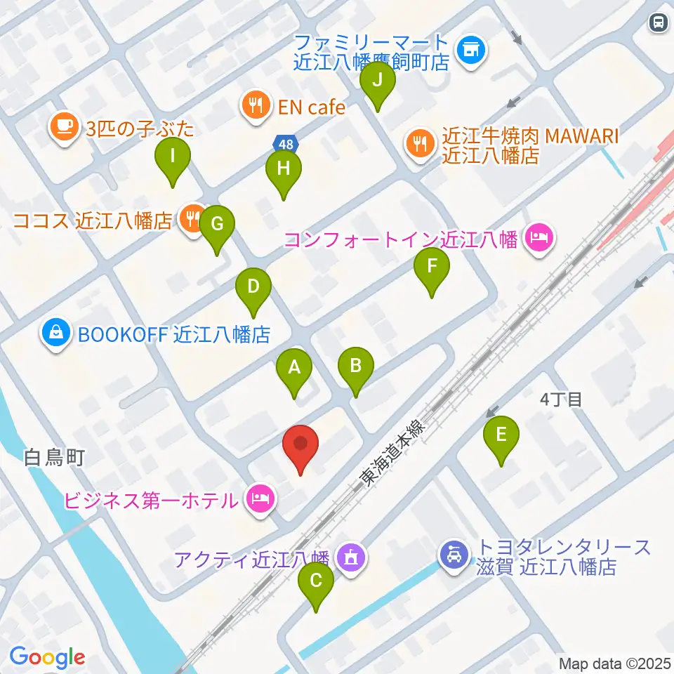 Eleven Guitars イレブンギターズ周辺の駐車場・コインパーキング一覧地図