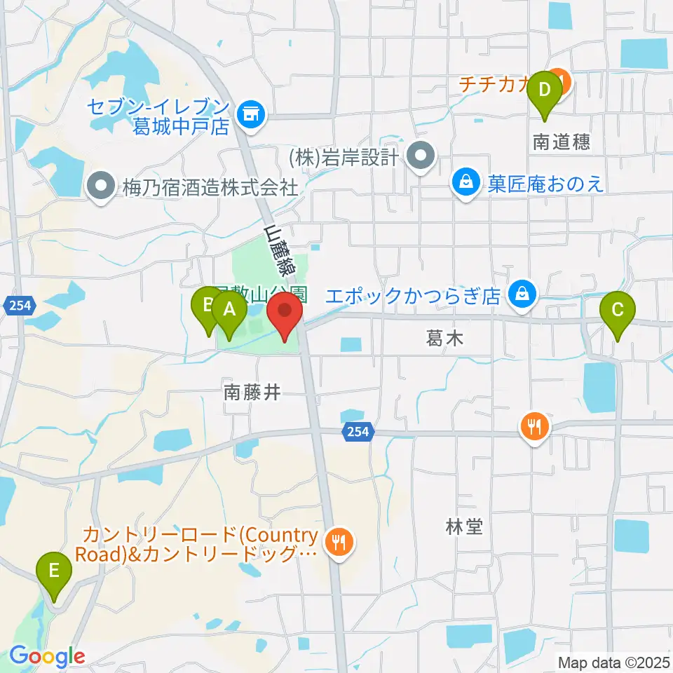 新庄文化会館マルベリーホール周辺の駐車場・コインパーキング一覧地図