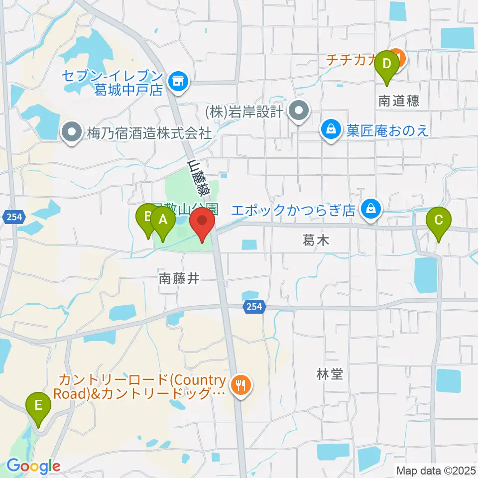 新庄文化会館マルベリーホール周辺の駐車場・コインパーキング一覧地図