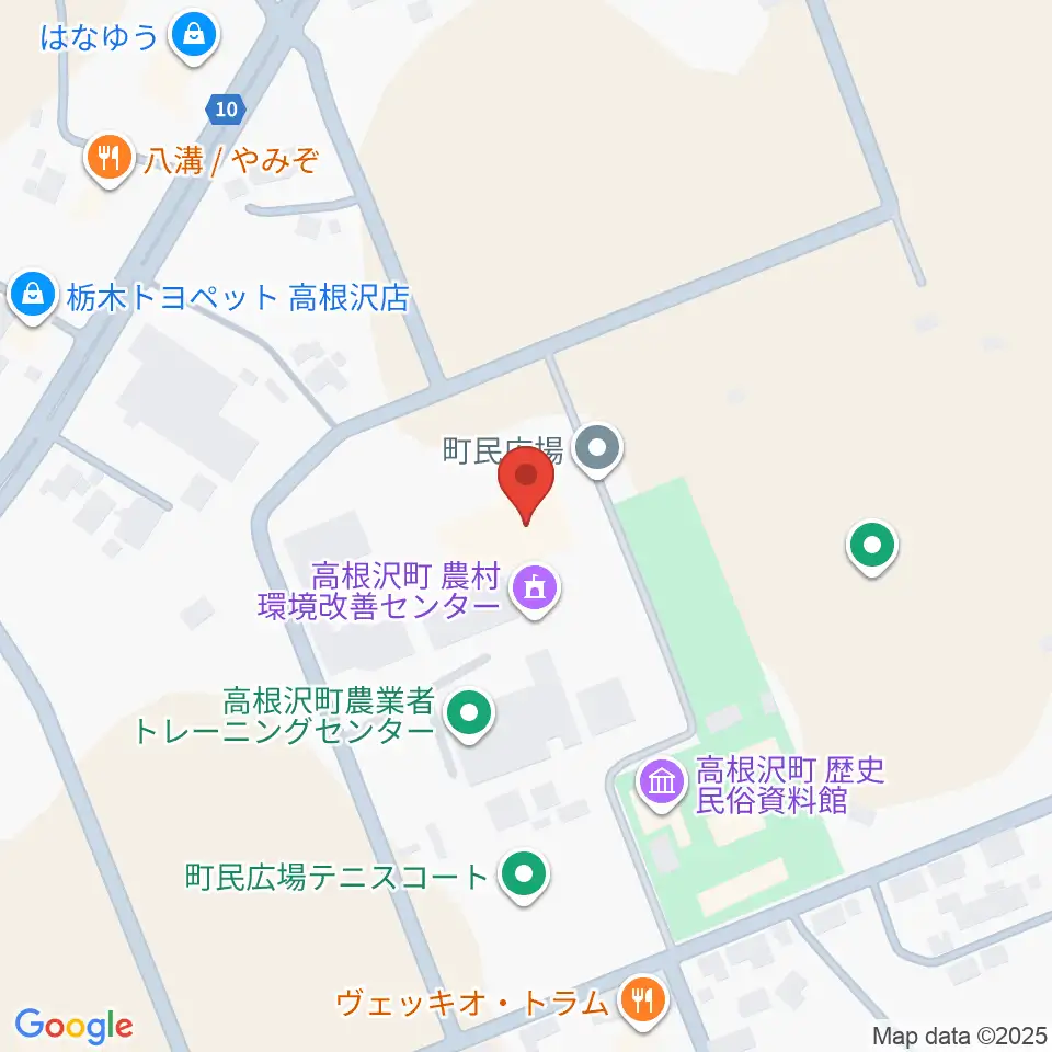 高根沢町町民ホール周辺の駐車場・コインパーキング一覧地図