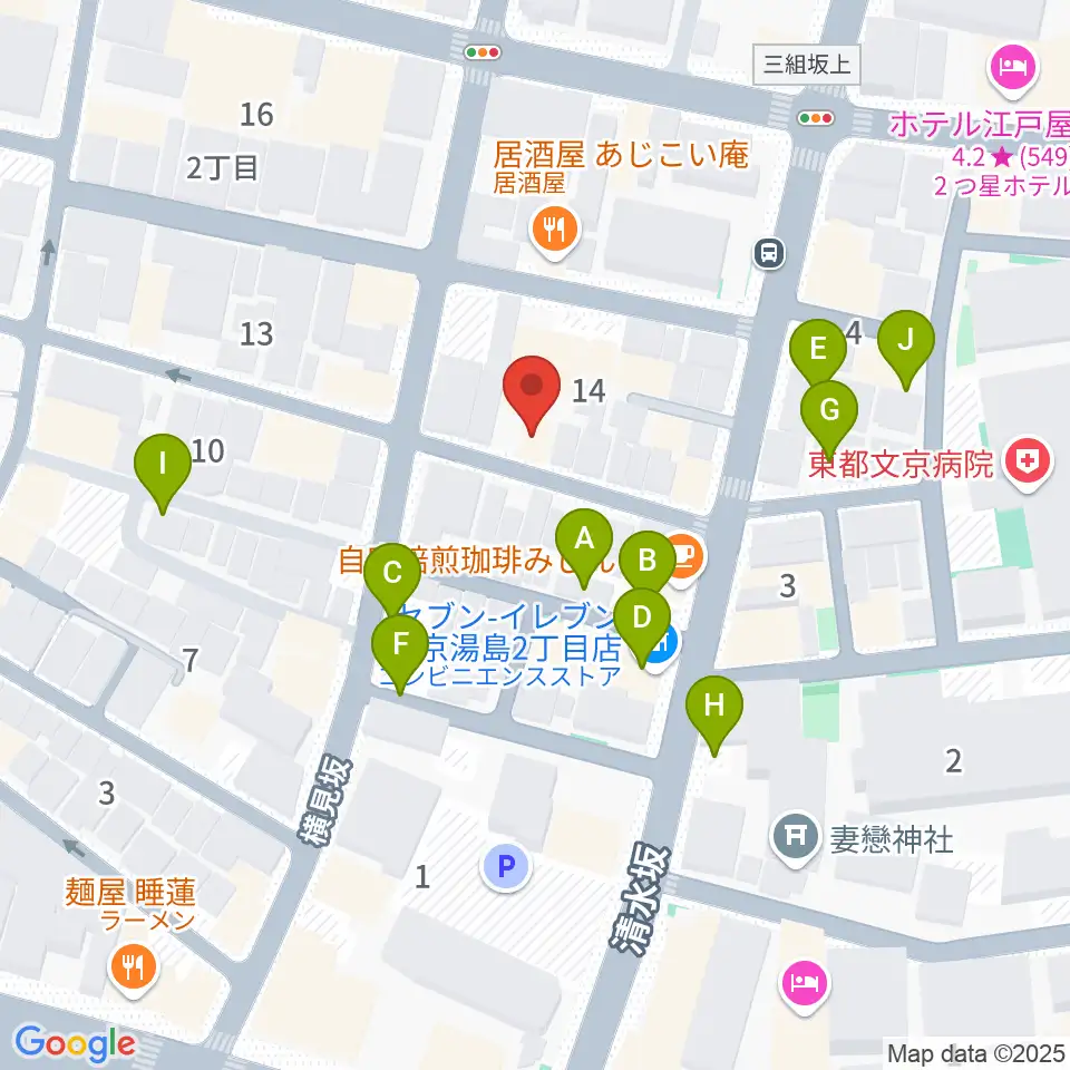 スチュディオ・トリアノン周辺の駐車場・コインパーキング一覧地図