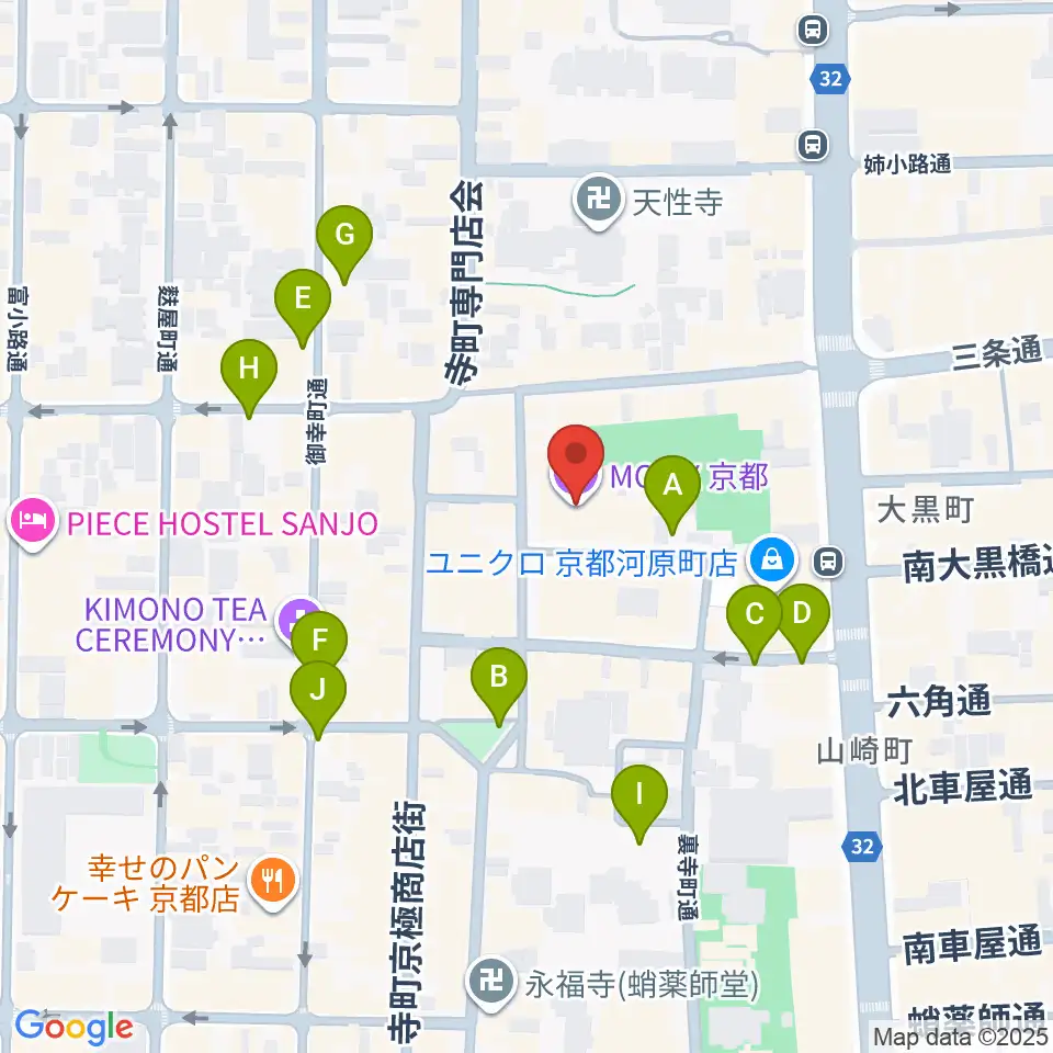 MOVIX京都周辺の駐車場・コインパーキング一覧地図