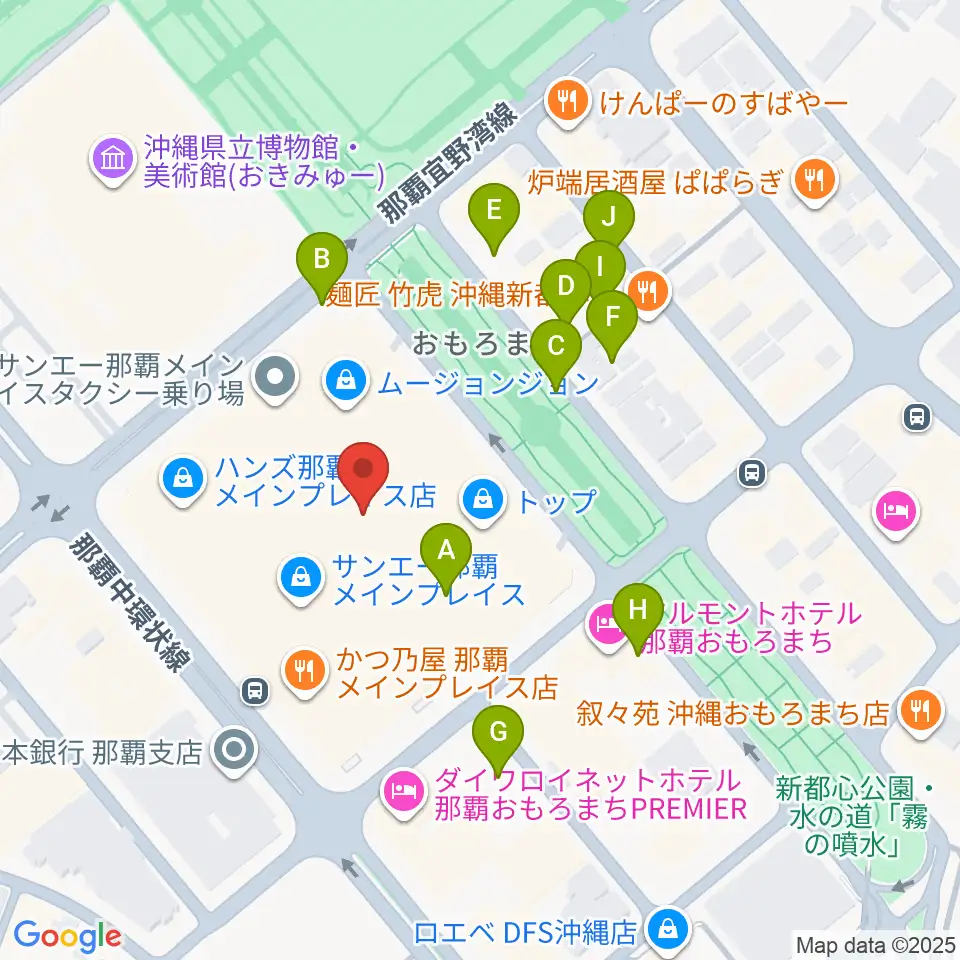 シネマQ周辺の駐車場・コインパーキング一覧地図