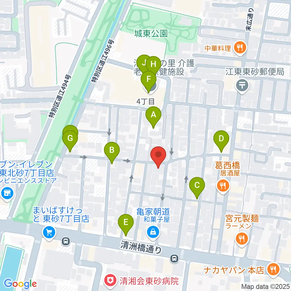 サンテクニカル周辺の駐車場・コインパーキング一覧地図