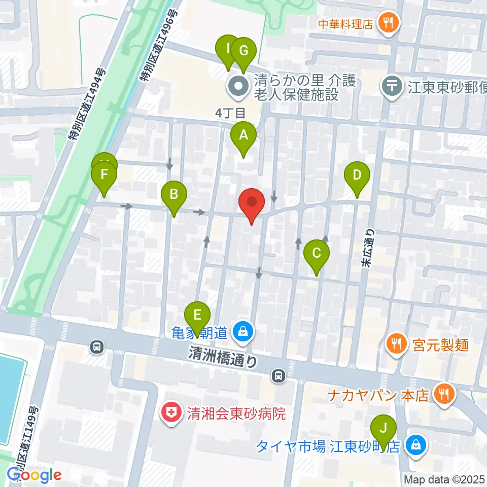 サンテクニカル周辺の駐車場・コインパーキング一覧地図
